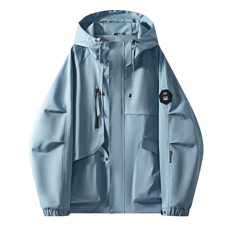 Outdoor Workwear Windproof Hooded Versatile Casual Jacket
