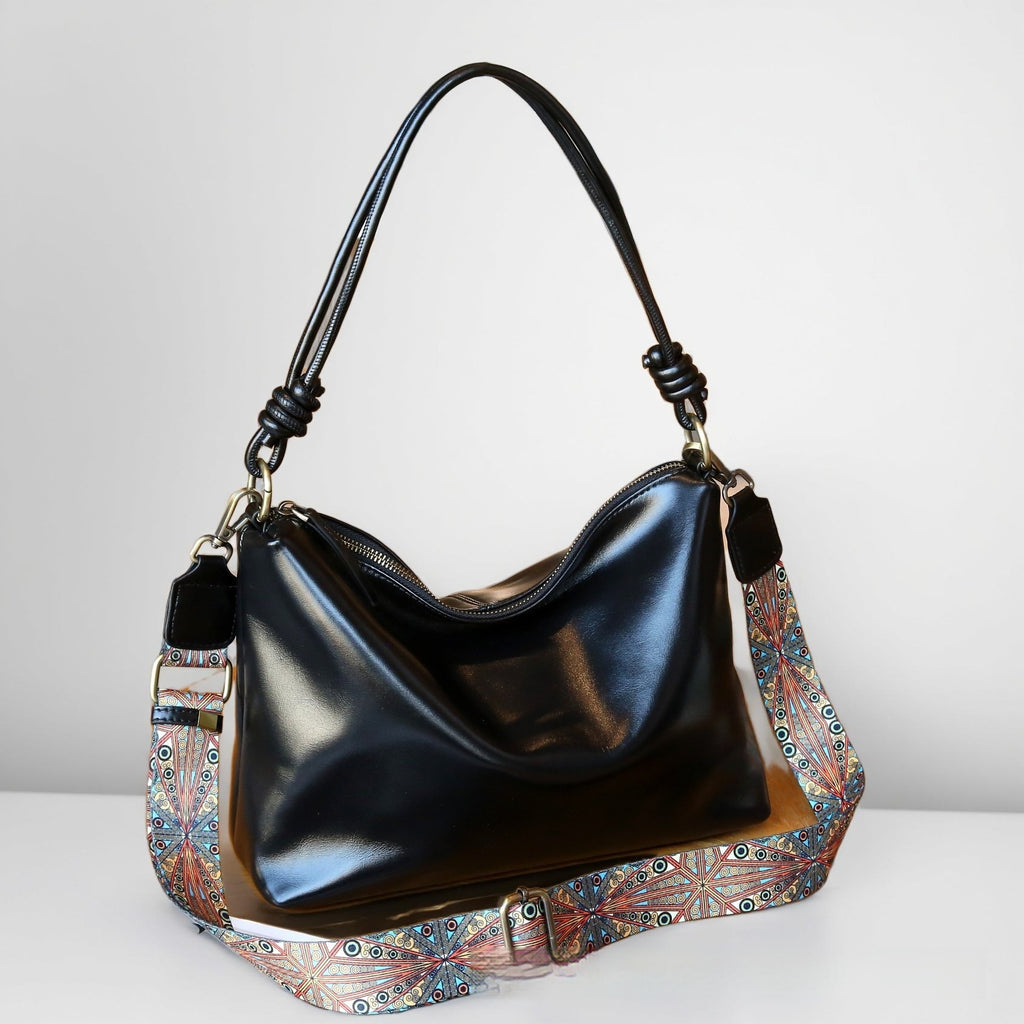 Genuine Leather Creative Large Capacity Hand Shoulder Commuter Bag