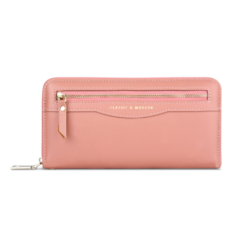 Women's Wallet Zipper Multifunctional Change Long Clutch