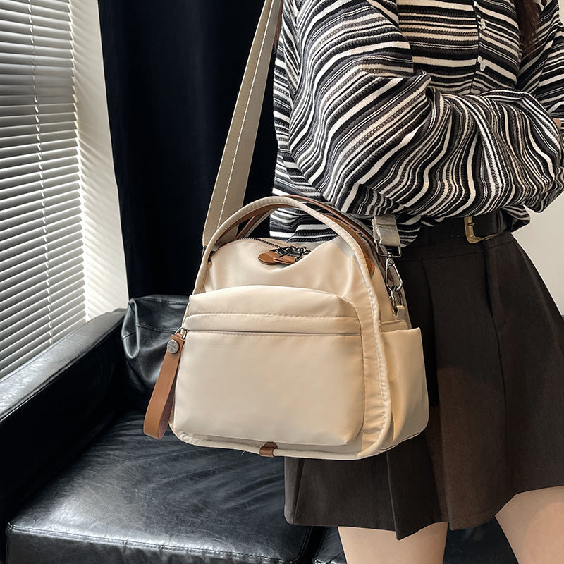 Simple Stylish And Versatile Shoulder Bag Nylon Material High-end Feel