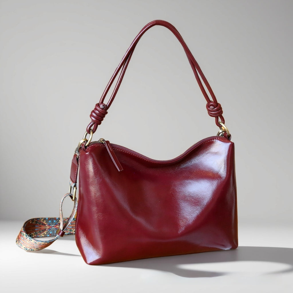 Genuine Leather Creative Large Capacity Hand Shoulder Commuter Bag