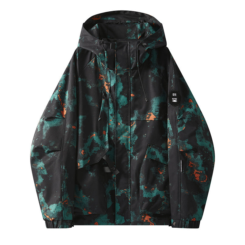 Outdoor Workwear Windproof Hooded Versatile Casual Jacket