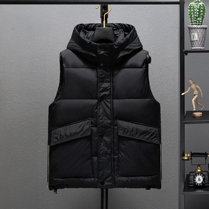 Down Cotton Vest Men's Waistcoat Jacket